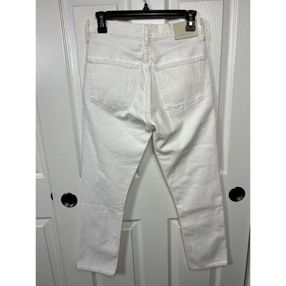 Citizens of Humanity Charlotte Crop High Rise Straight in Fiori Jeans Distressed - Picture 3 of 15